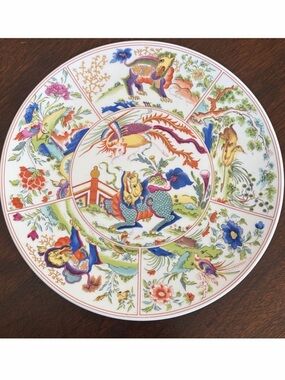 Royal Worcester Limited Plate Chinoiserie Series Collector Plate Bishop Sumner